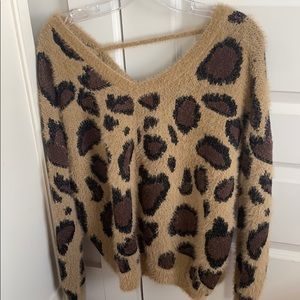 Cheetah sweater